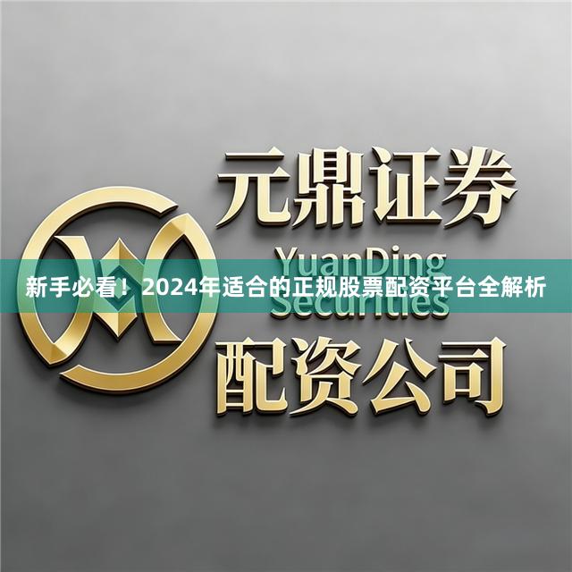 新手必看！2024年适合的正规股票配资平台全解析