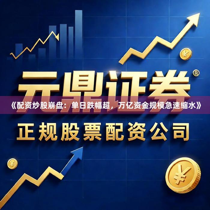 《配资炒股崩盘：单日跌幅超，万亿资金规模急速缩水》