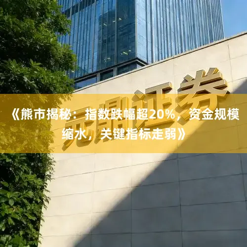 《熊市揭秘：指数跌幅超20%，资金规模缩水，关键指标走弱》