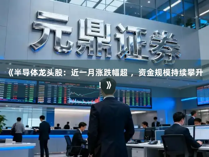 《半导体龙头股：近一月涨跌幅超 ，资金规模持续攀升！》