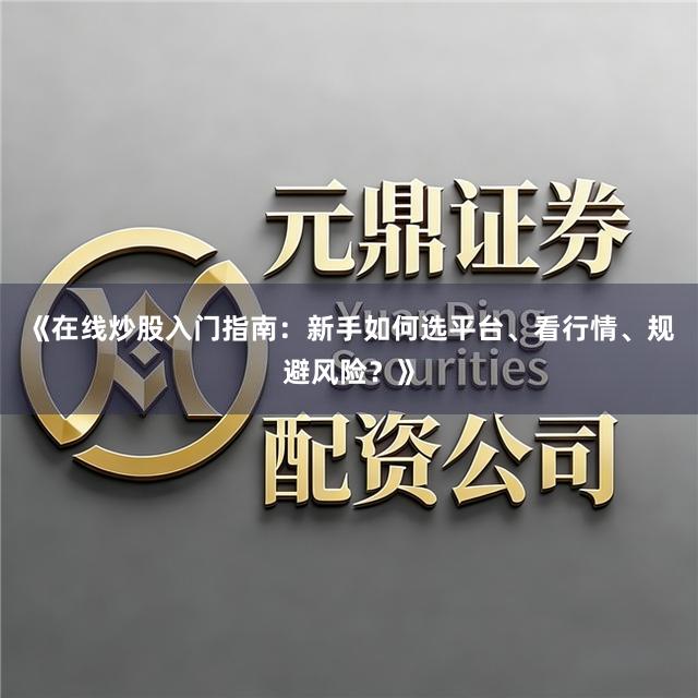 《在线炒股入门指南：新手如何选平台、看行情、规避风险？》