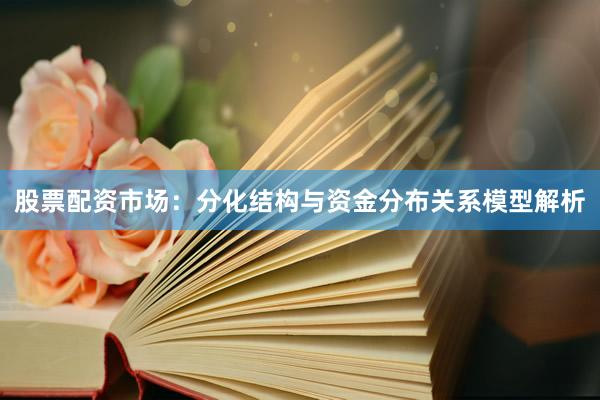 股票配资市场：分化结构与资金分布关系模型解析